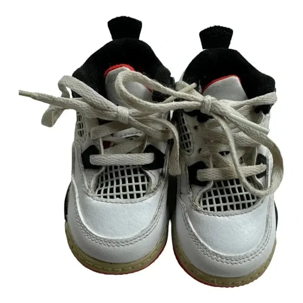 Nike Air Jordan 4 Retro Flight Nostalgia Toddler Sneakers